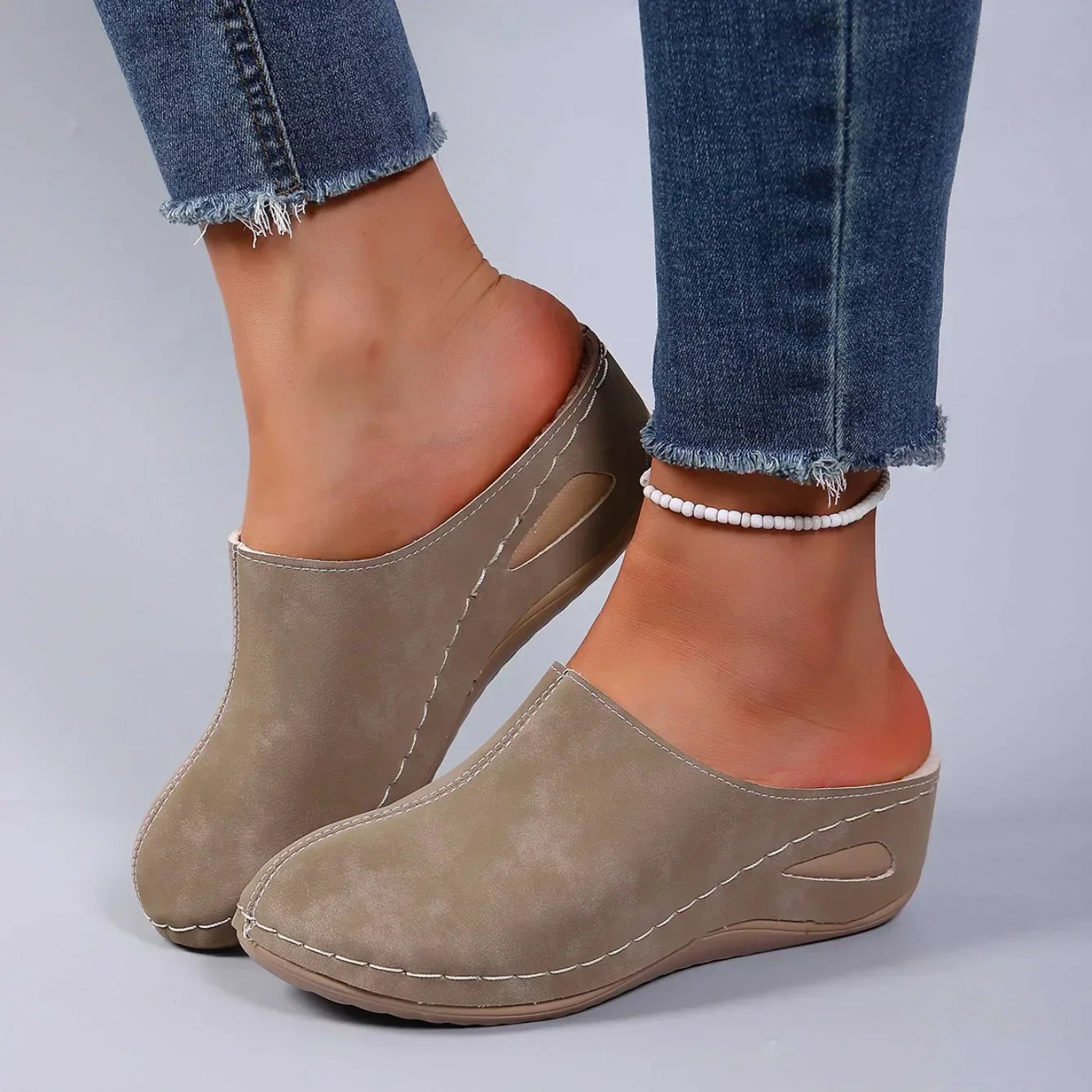 Ingrid™ | Orthopädischen Hausschuhen mit zeitlosem Design