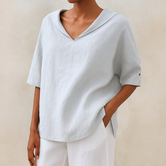 Willeke™ | Blusa elegante con cuello en V