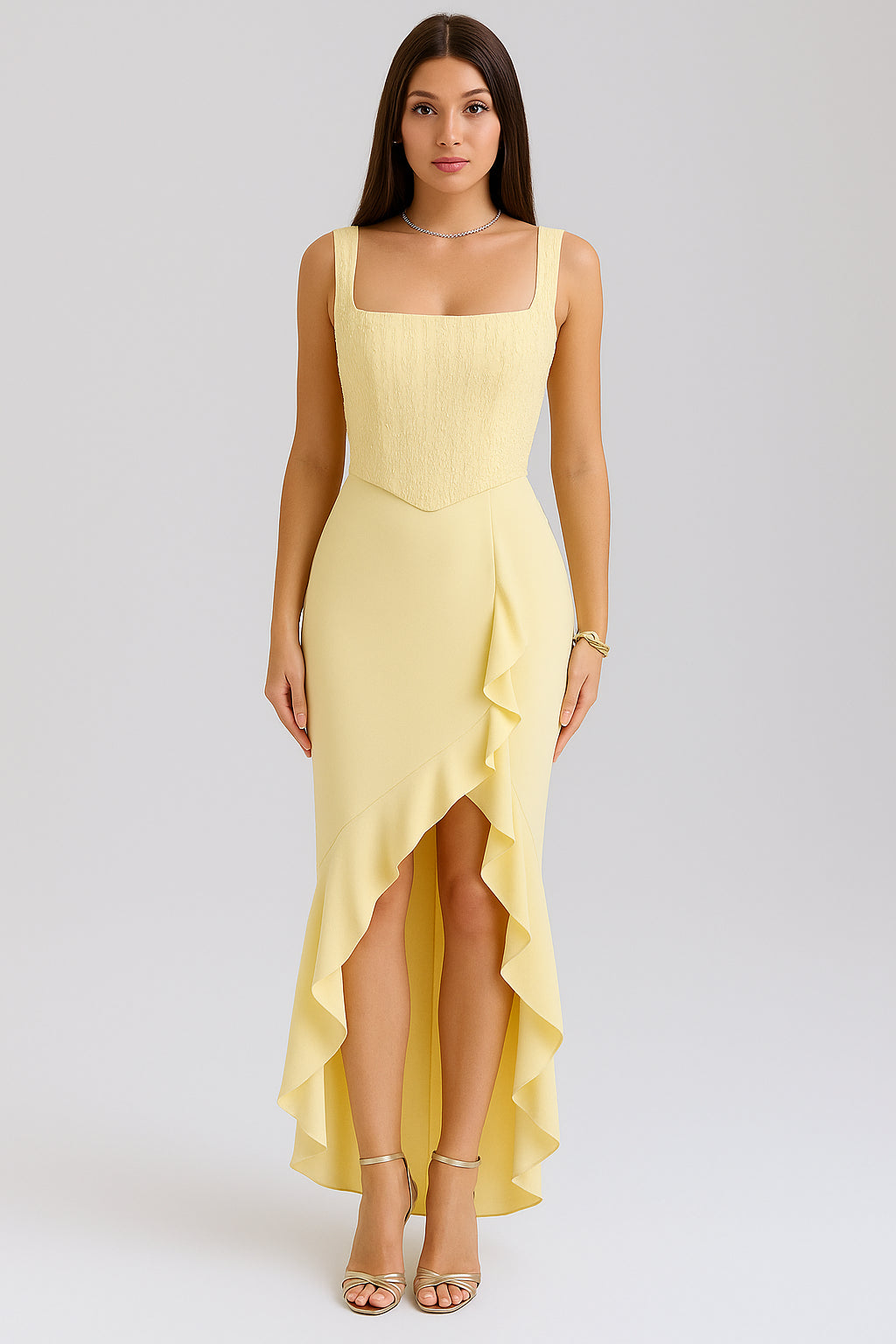 BELA | Vestido Corsé Elegante en Satén