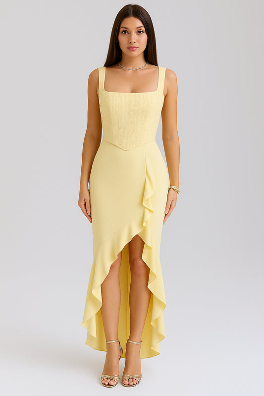 BELA | Vestido Corsé Elegante en Satén