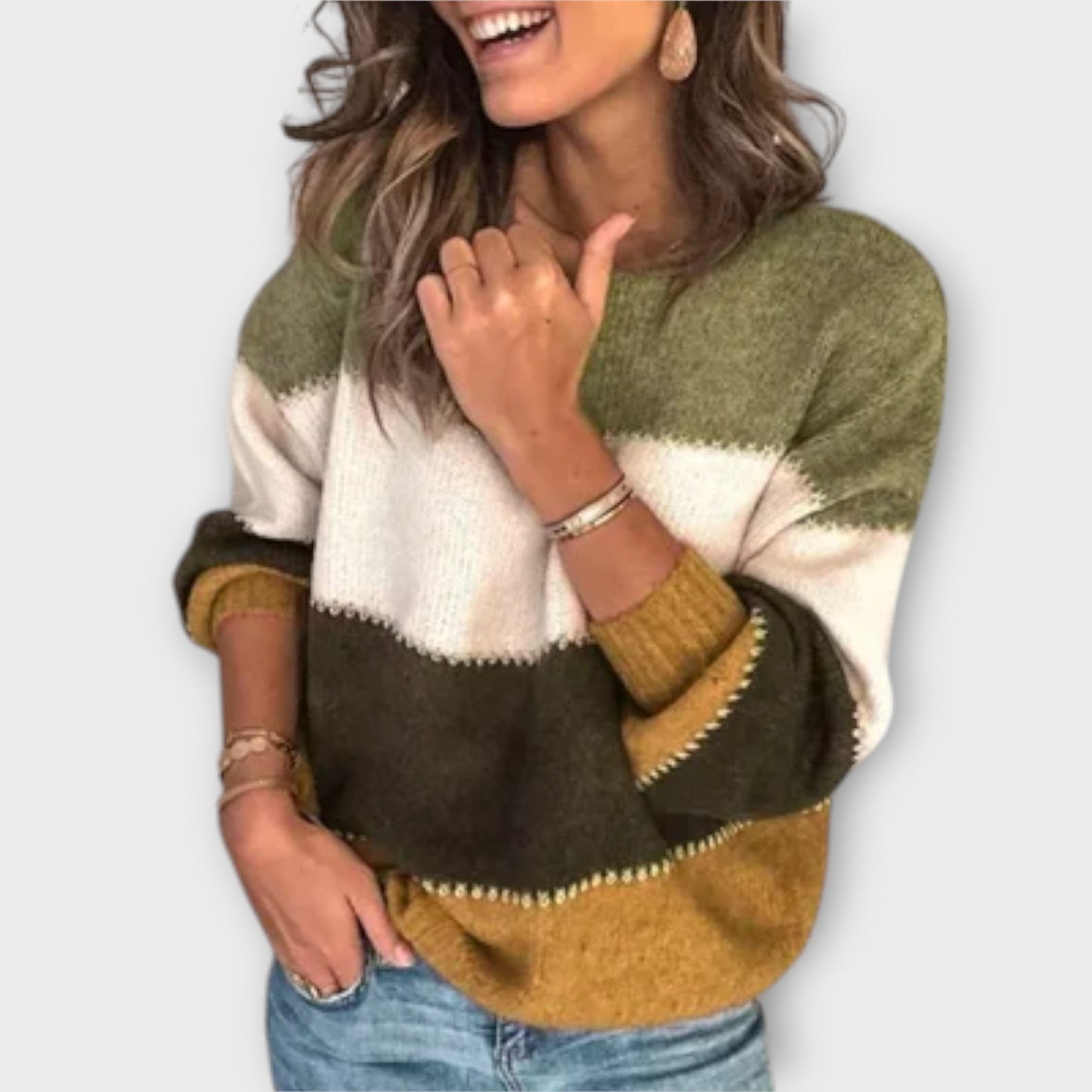 Elisa - Suéter cómodo y relajado