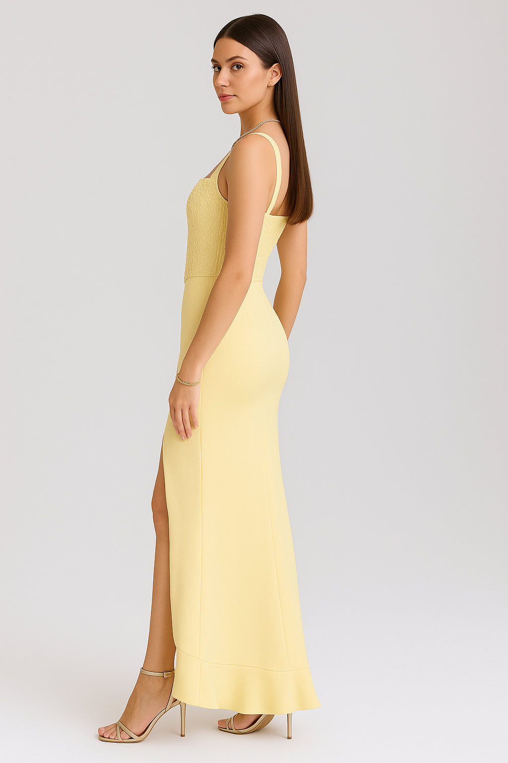 BELA | Vestido Corsé Elegante en Satén