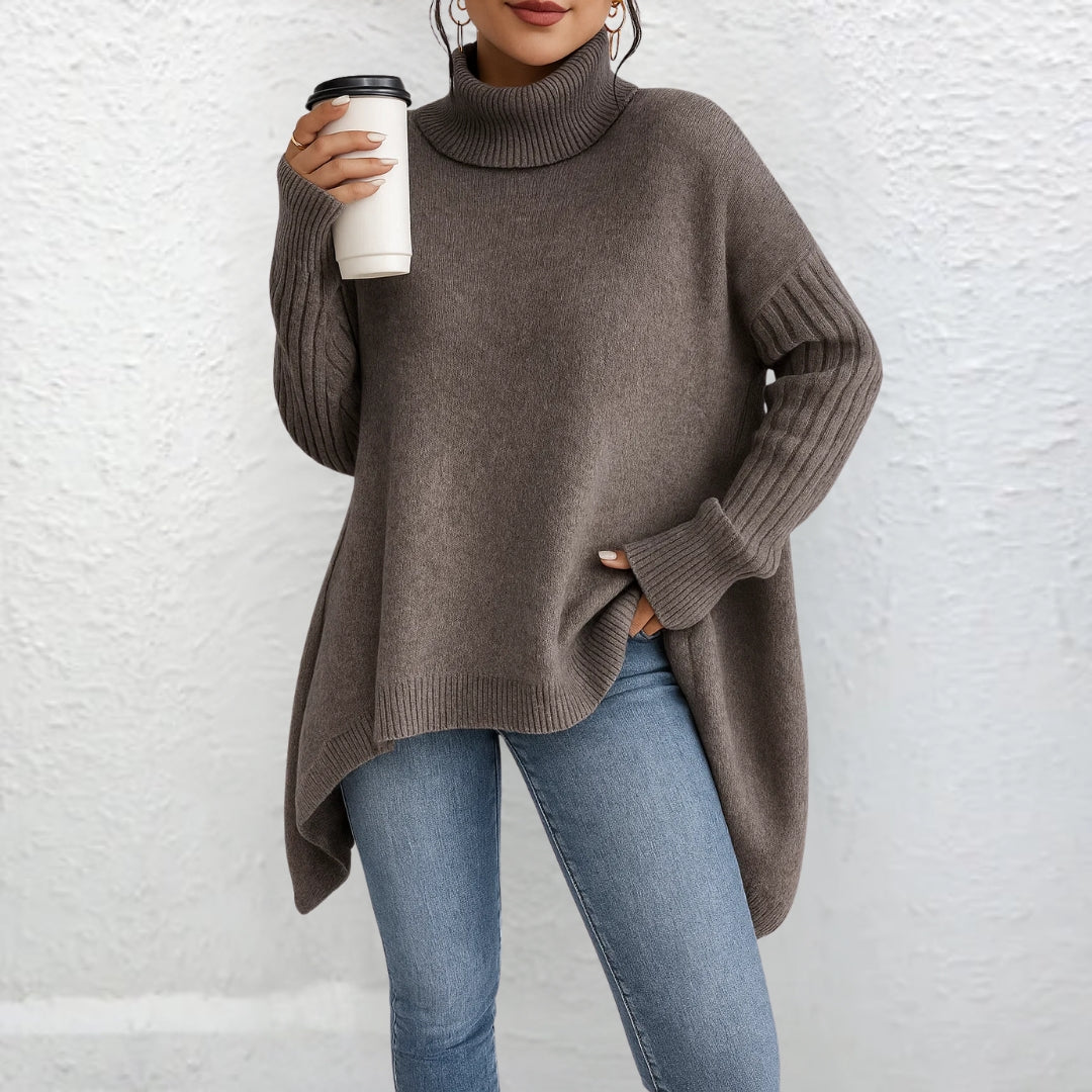 Brigit™ | Lässiger Rollkragenpullover