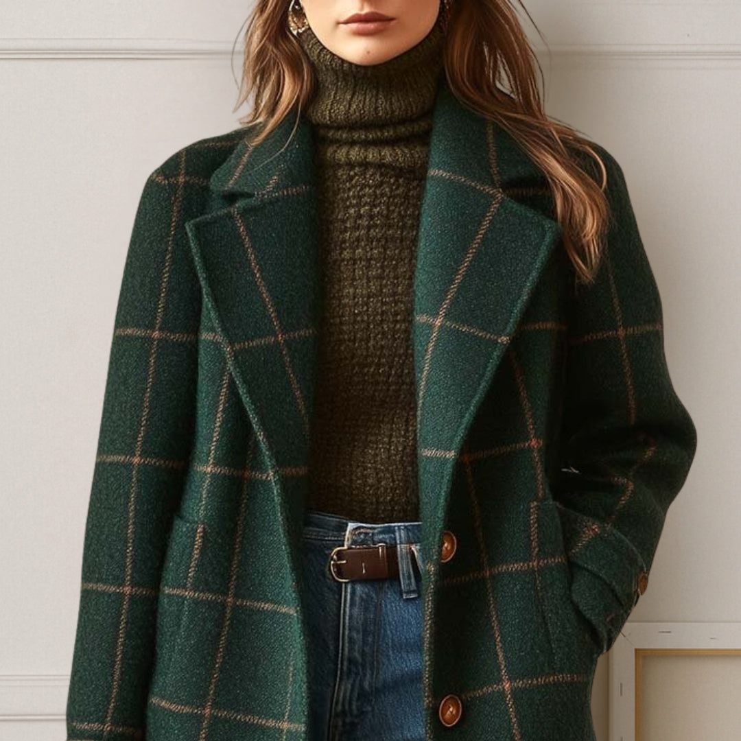 Judith™ | Elegante warme lange Jacke