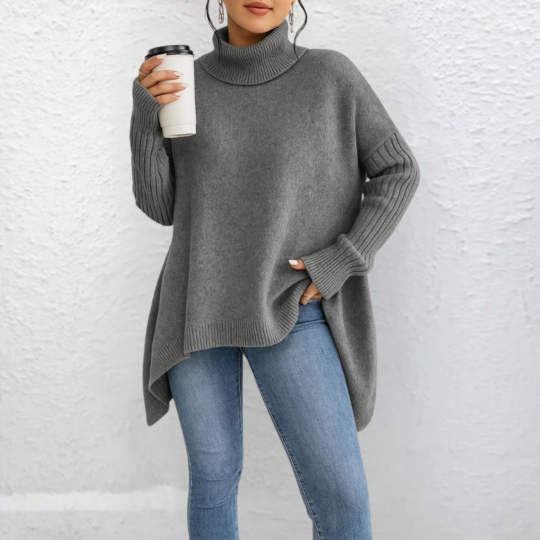 Brigit™ | Lässiger Rollkragenpullover