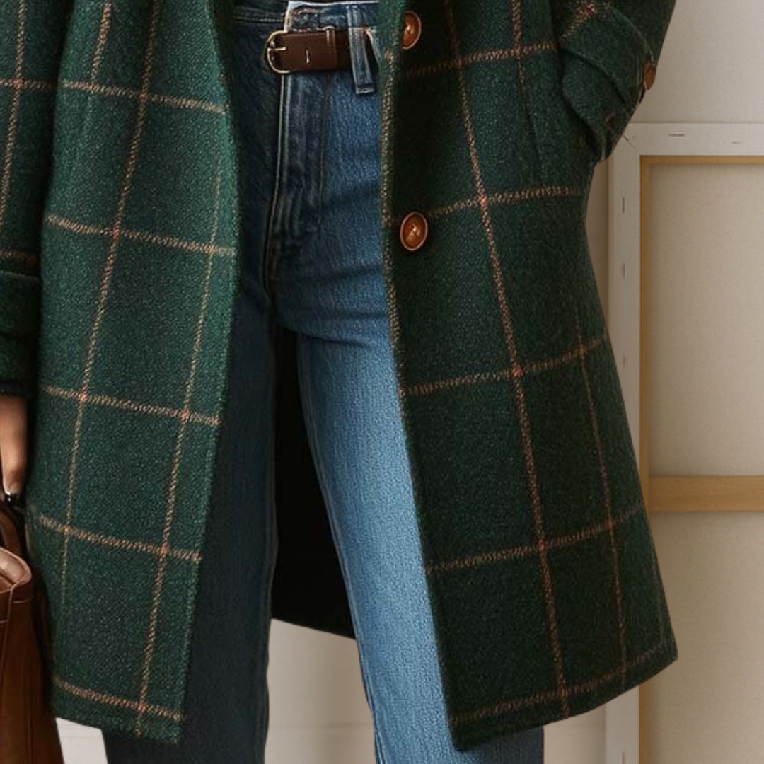 Judith™ | Elegante warme lange Jacke