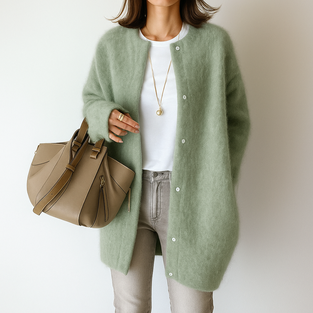 Silvia™ | Warmen und Stilvollen Strickjacke