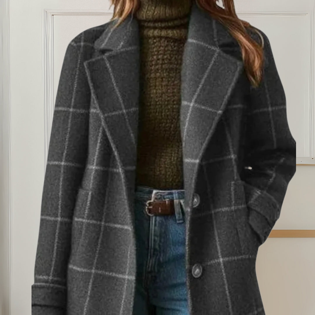 Judith™ | Elegante warme lange Jacke