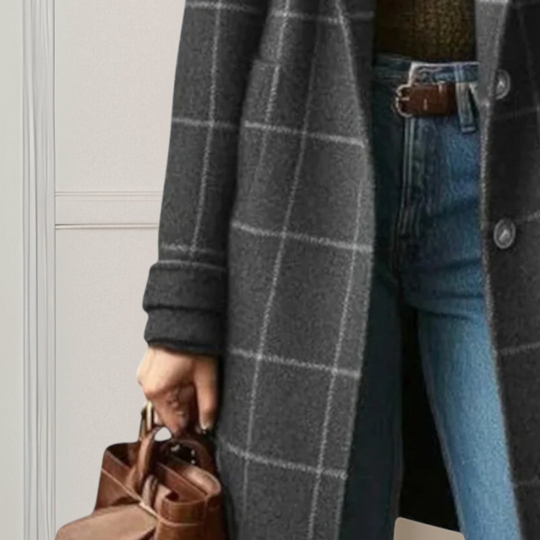 Judith™ | Elegante warme lange Jacke