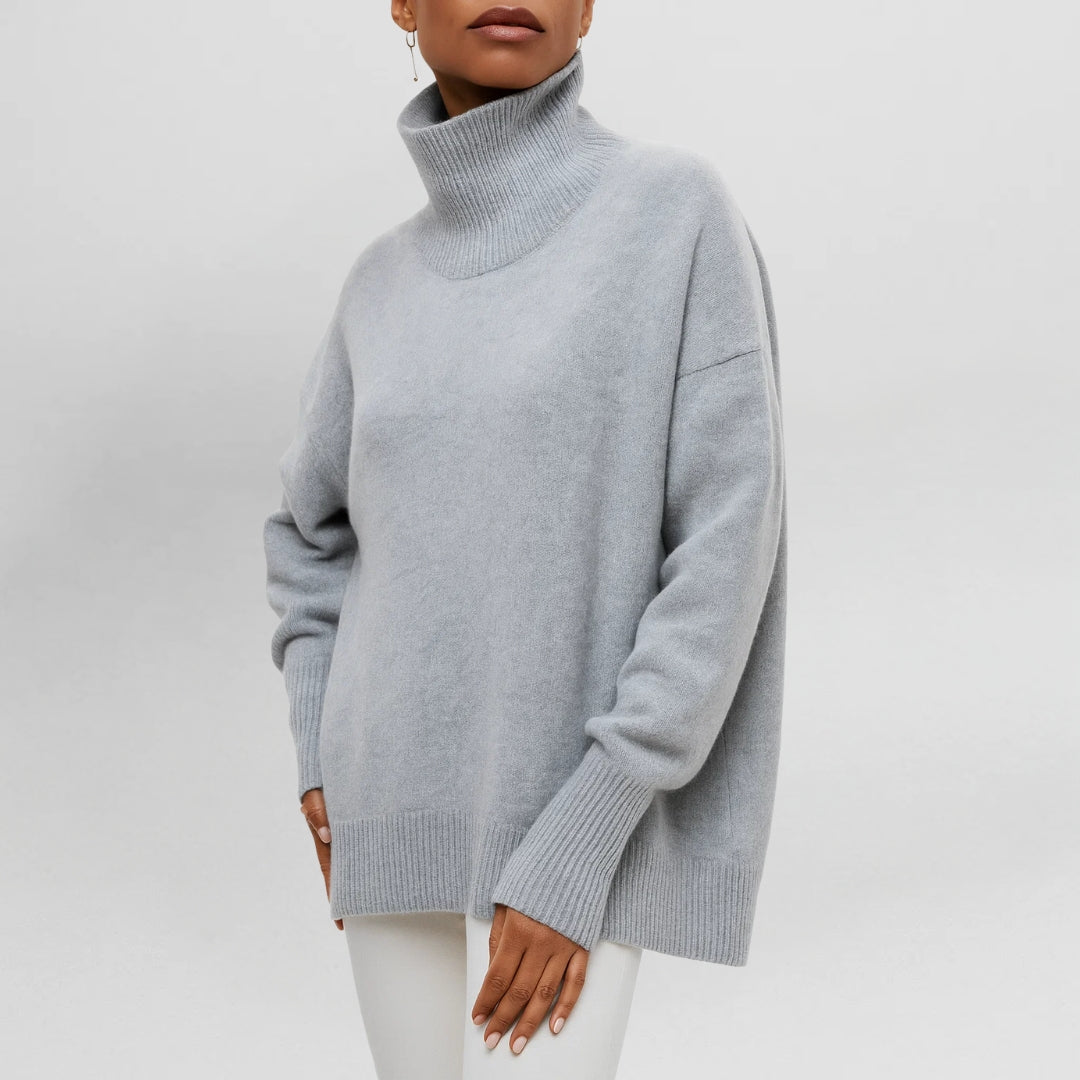 Stefanie™ | Strickpullover mit Rollkragen