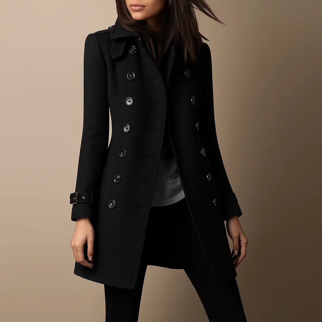 Laura™ | Trendige Damenjacke mit Knöpfen