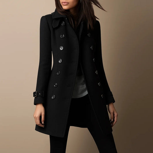 Laura™ | Trendige Damenjacke mit Knöpfen