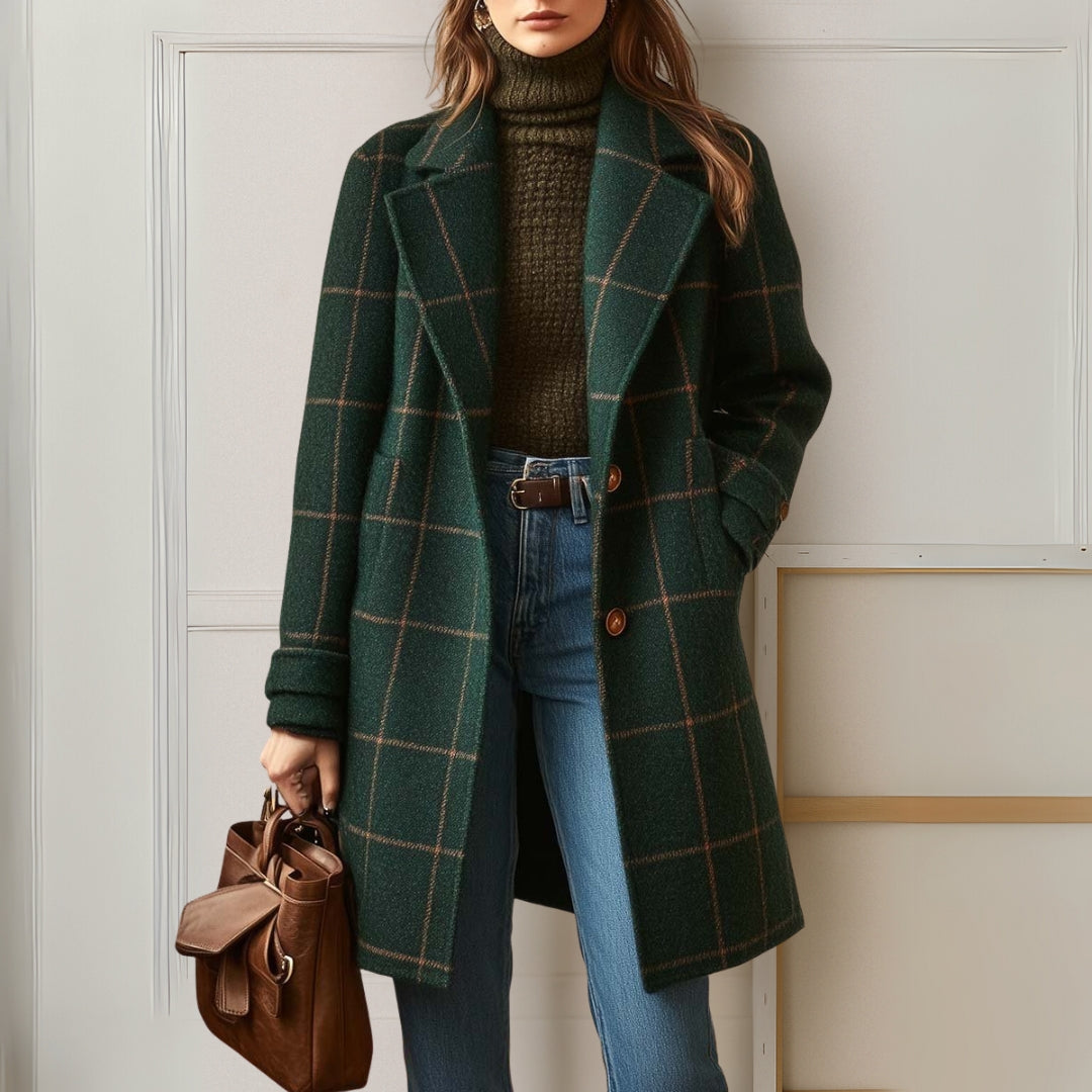 Judith™ | Elegante warme lange Jacke