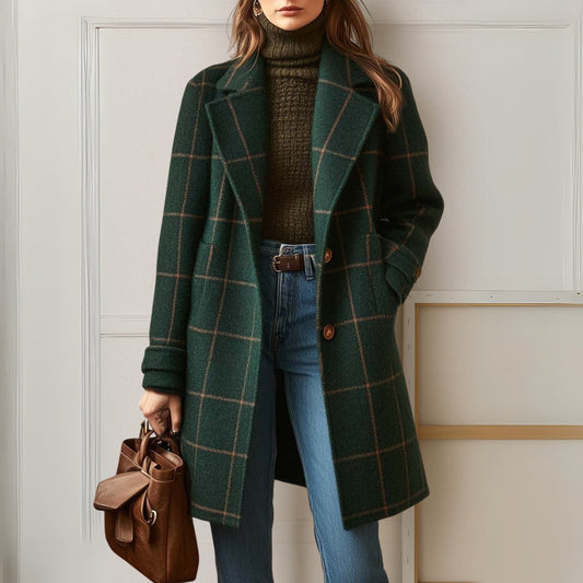 Judith™ | Elegante warme lange Jacke