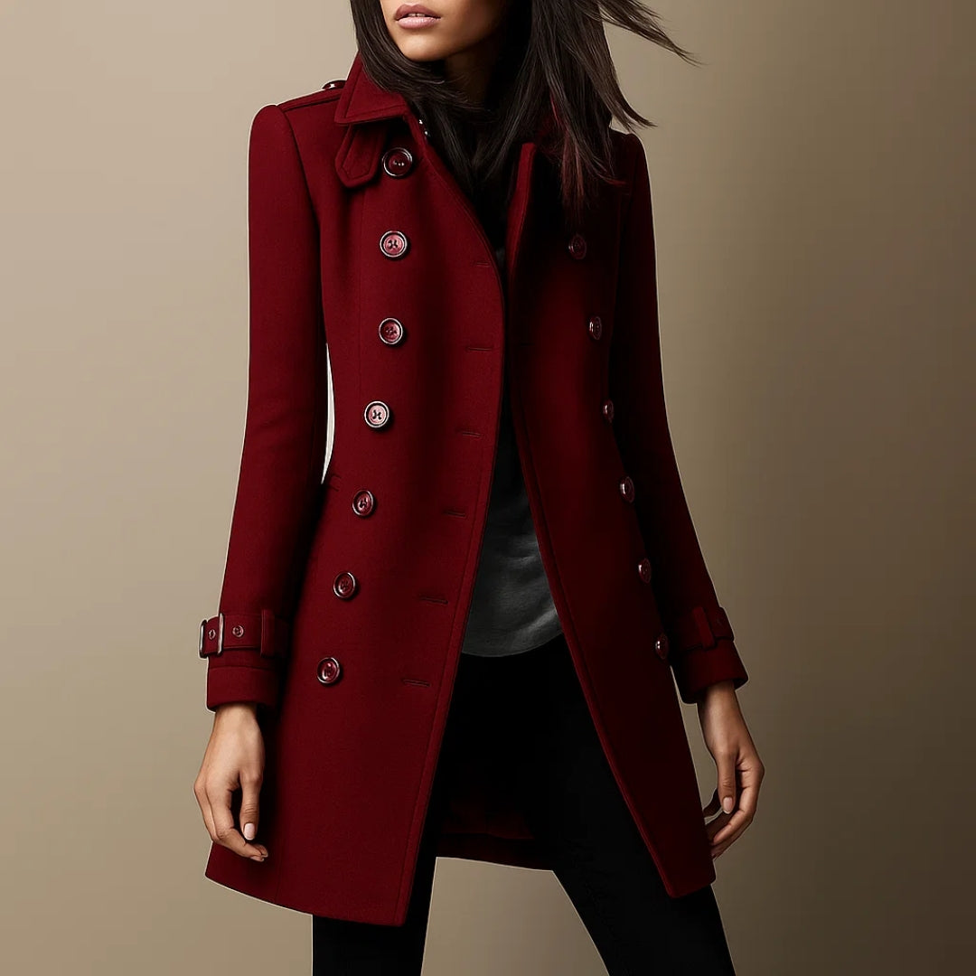 Laura™ | Trendige Damenjacke mit Knöpfen
