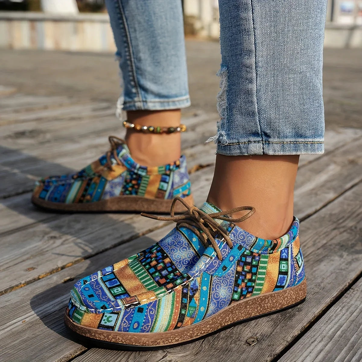 Zapatillas Ortopédicas de Confort Multicolor para Mujer.