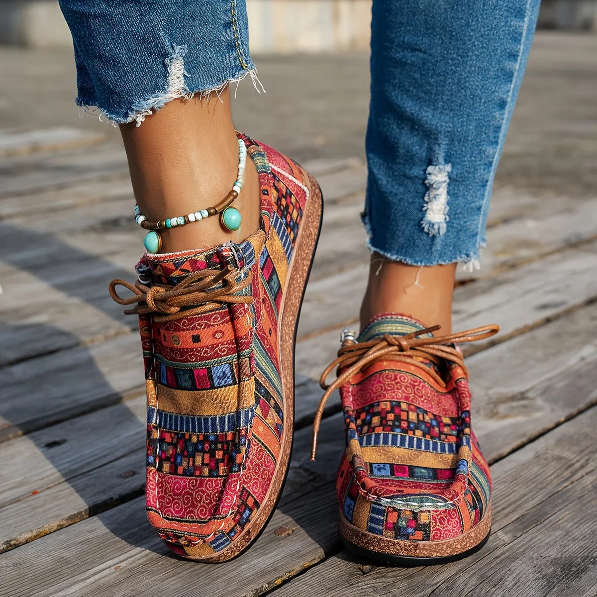 Zapatillas Ortopédicas de Confort Multicolor para Mujer.