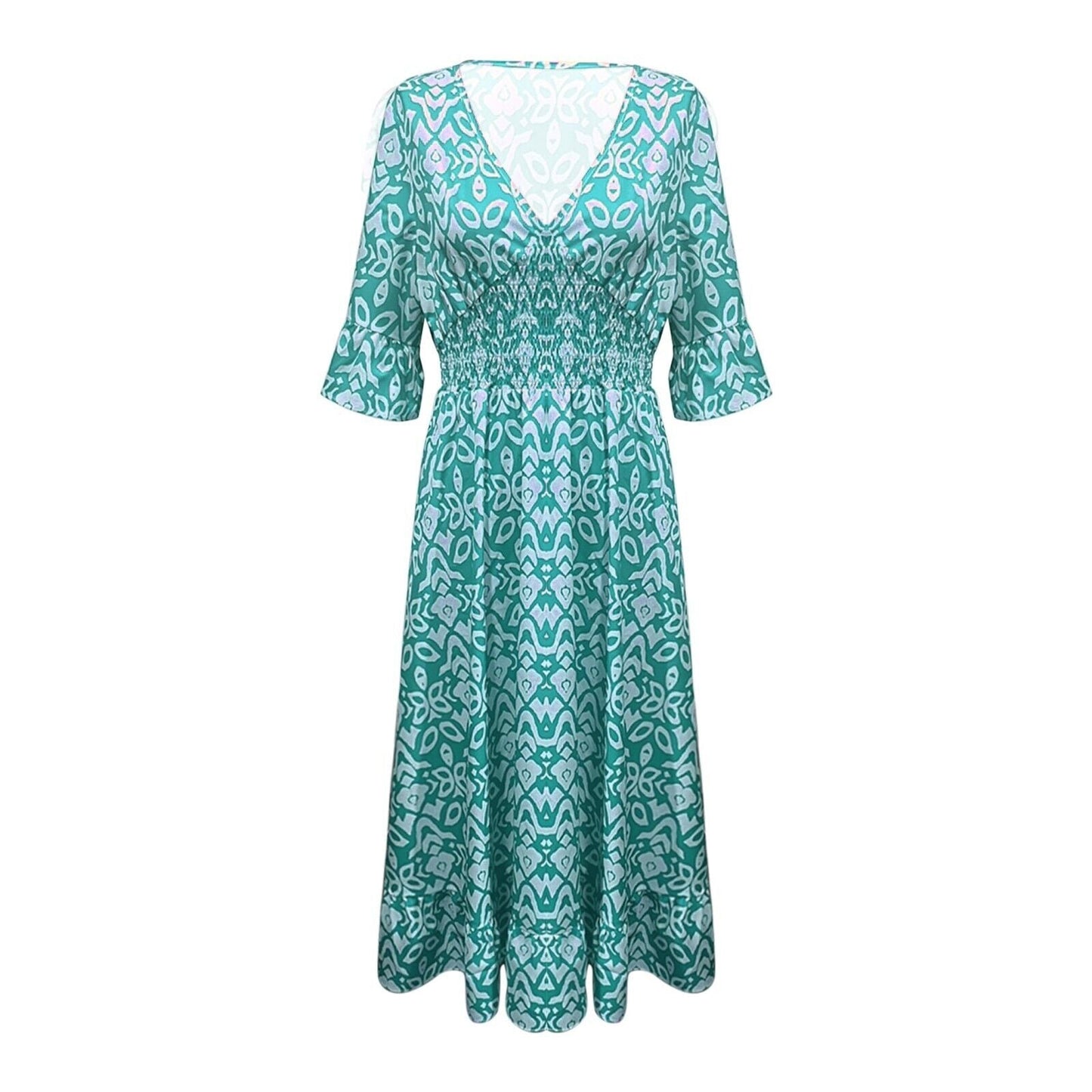 Vestido Floral Elástico